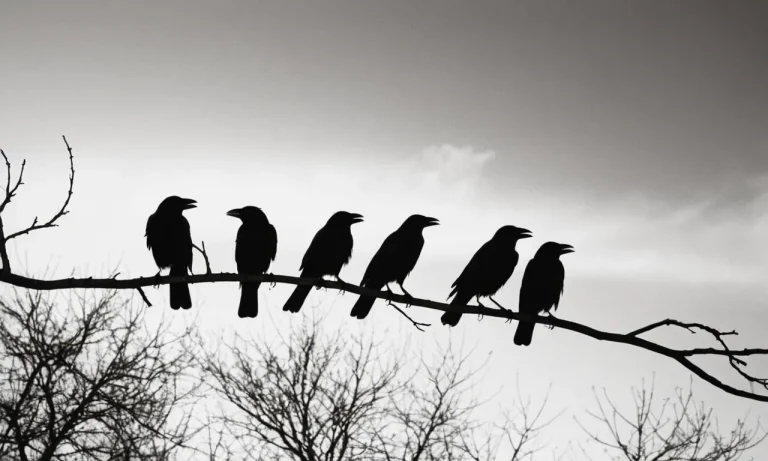 The Spiritual Meaning Of Seeing 5 Crows: A Complete Guide