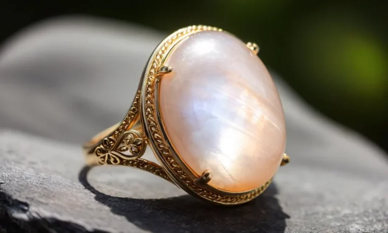 The Spiritual Meaning And Healing Properties Of Peach Moonstone