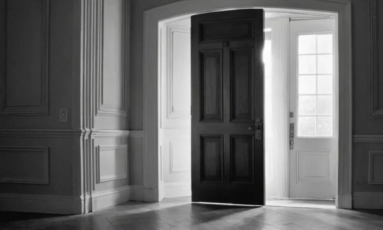 The Spiritual Meaning Of Hearing A Door Slam – What Does It Mean?