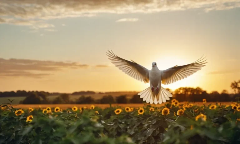 The Spiritual Meaning And Symbolism Of Seeing A White Dove