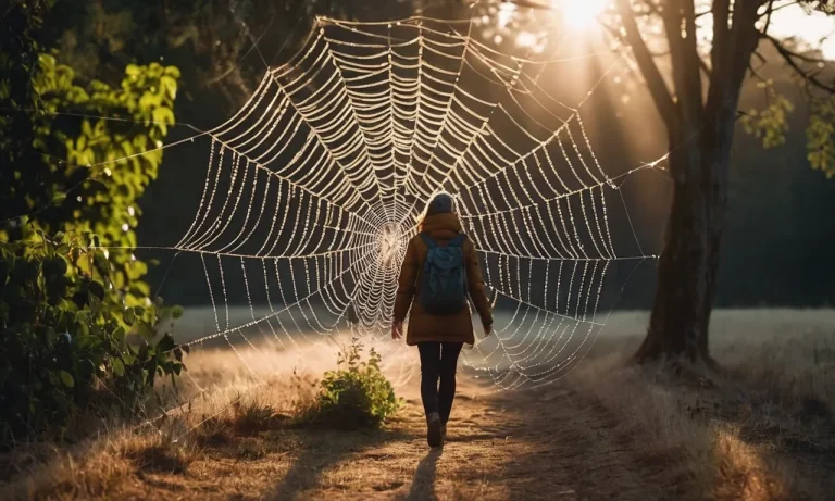 Walking Through A Spider Web: What Could It Mean Spiritually?